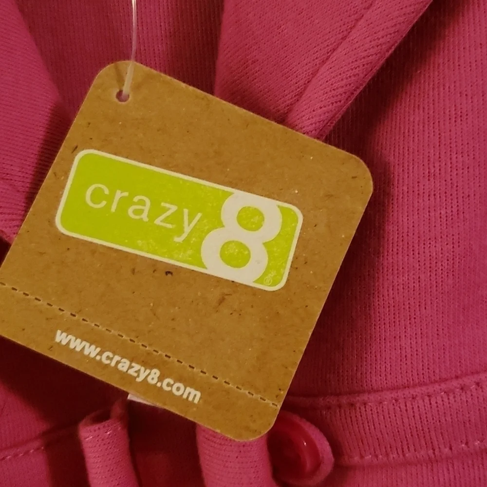 Crazy 8 Pink Jacket NWT